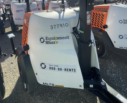 2023 Generac MLT2 Diesel, Flex Switch 120V Input, Powerzone Controller, 
(4) 320W LED Lights, 4kW Generator, 39.9 Gal Fuel Tank, 2" Ball, T3