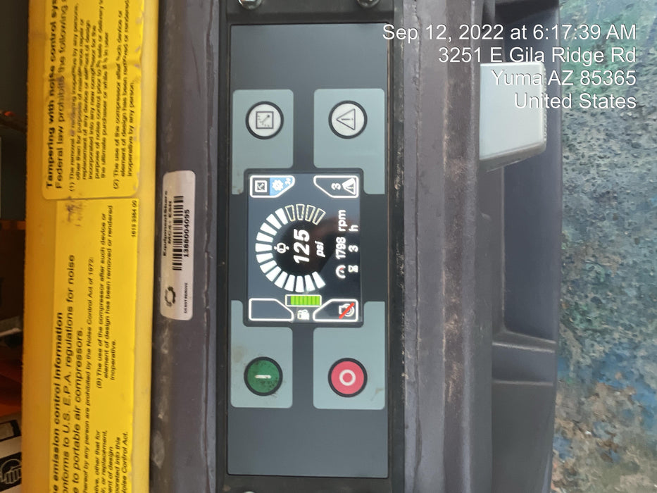 2022 ATLAS COPCO XAS188 CWK