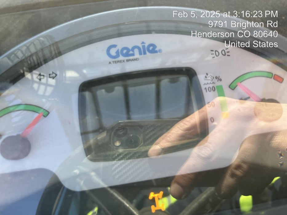 2019 Genie GTH-844 Cab/Heat/AC, Solid RT Tires, LED Work Lights, Beacon 60" QA Carriage, 48" Forks