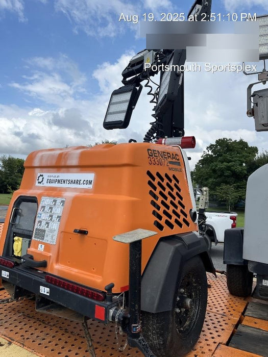 2023 Generac MLT2 Diesel, Flex Switch 120V Input, Powerzone Controller, (4) 320W LED Lights, 4kW Generator, 39.9 Gal Fuel Tank, 2" Ball, T3