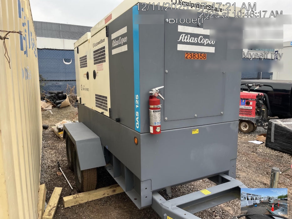 2022 ATLAS COPCO QAS 125