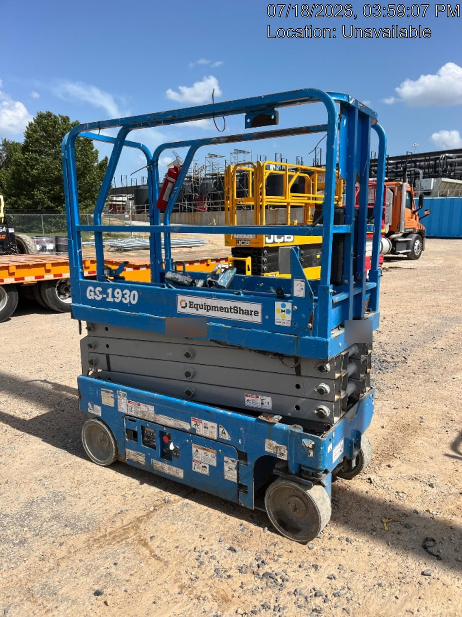 2018 Genie GS-1930 Genie GS-1930 Scissor Lift w/Standard Options