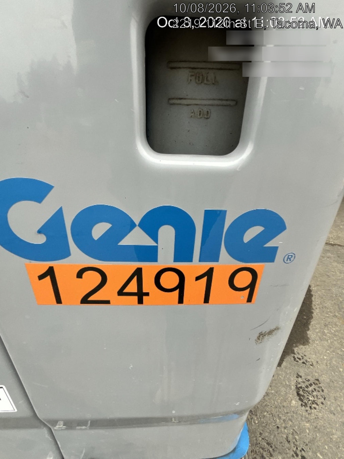 2021 GENIE GR-20