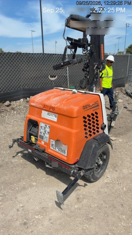 2023 Generac MLT2 Diesel, Flex Switch 120V Input, Powerzone Controller, 
(4) 320W LED Lights, 4kW Generator, 39.9 Gal Fuel Tank, 2" Ball, T3