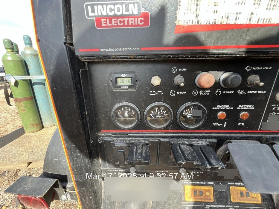 2022 Lincoln Electric LE400 Kubota V1505, Trlr, Cable Rack, Light Kit, ES Decals, T3