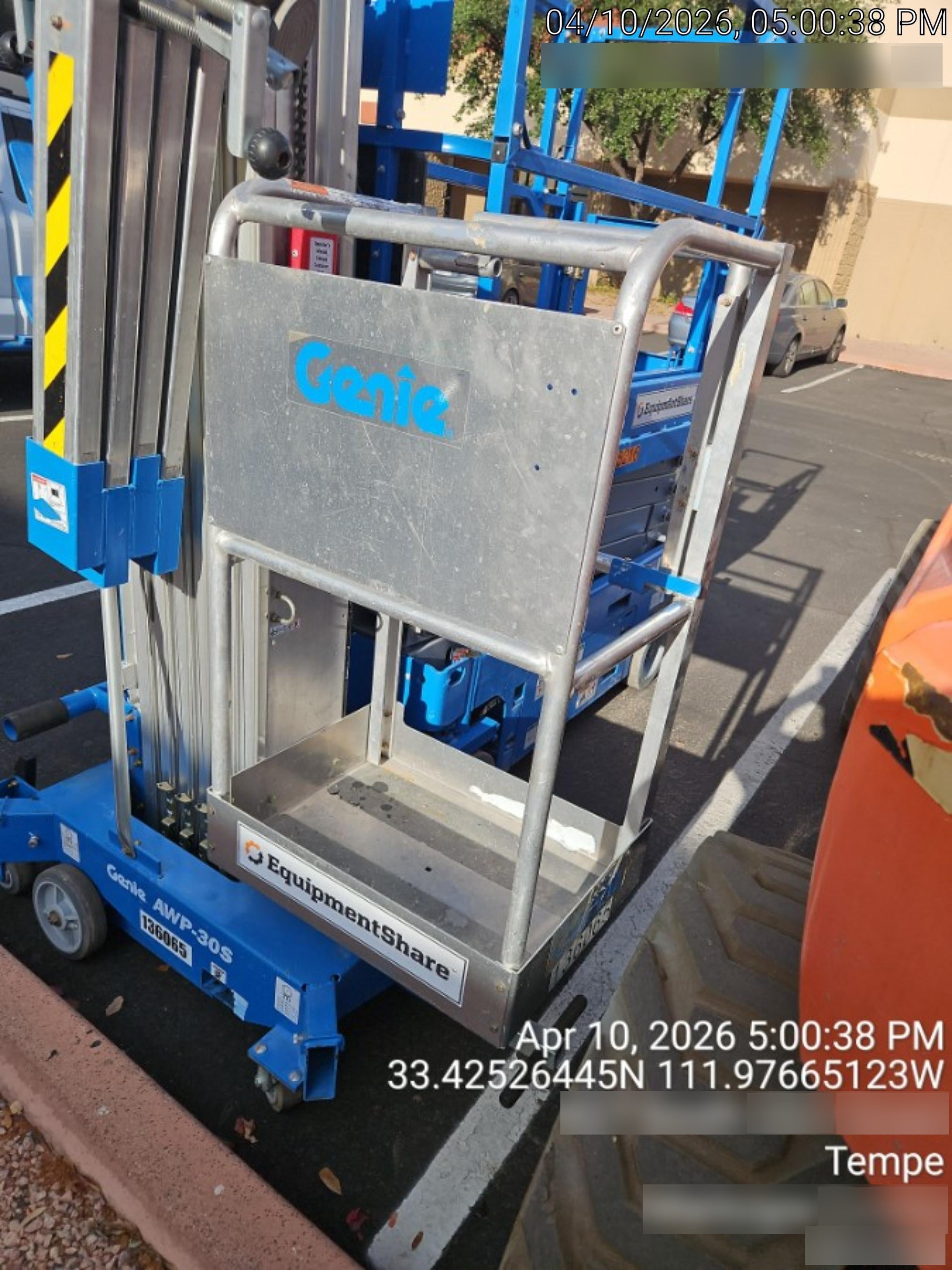 2021 GENIE AWP-30S DC