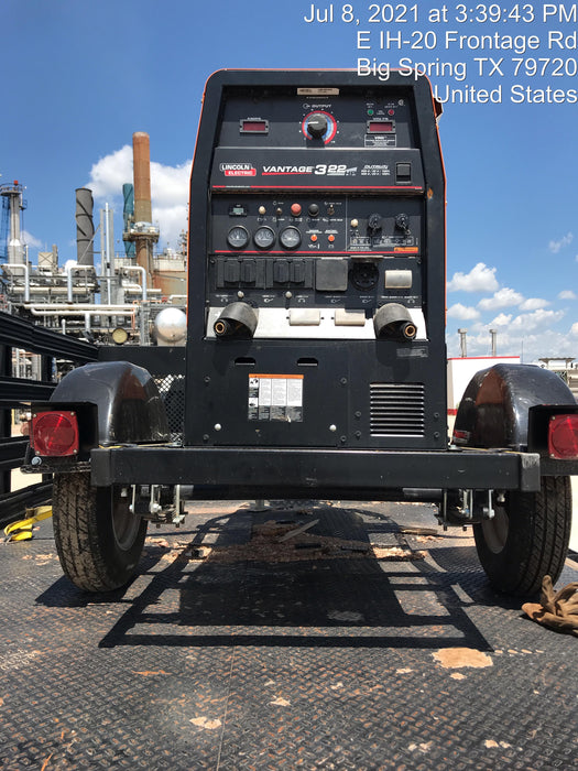 2021 Lincoln Electric Vantage 322 VANTAGE 322 READY-PAK 3
(EQUIPMENTSHARE)