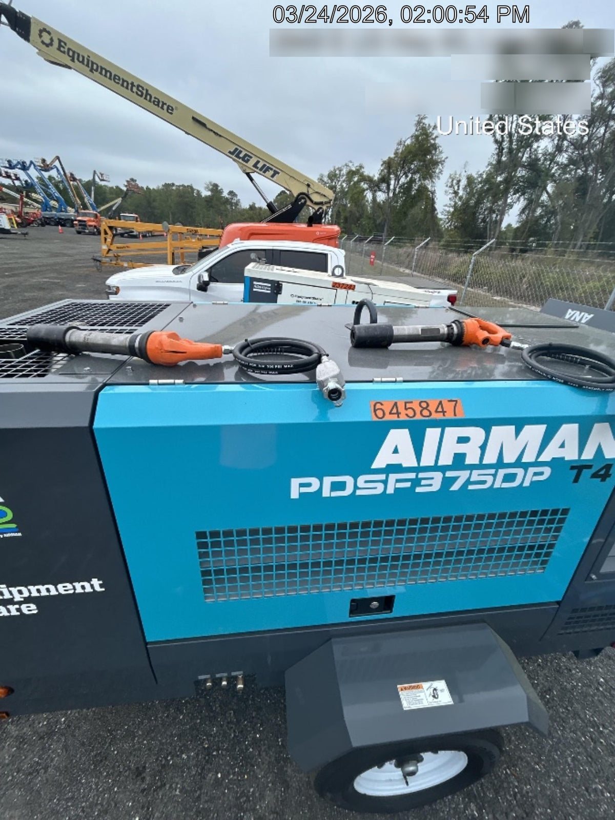 2024 MICHIGAN PNEUMATIC MP-133-ORANGE-NEP