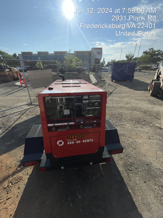 2024 Shindaiwa DGW400MDL Kubota D902 Engine, 23 HP, Dual Op Welder, Wire, Arc, Droop Stick, Tig, and CC Stick Functionality, Simulphase, 3 Phase and 1 Phase Gen Output, Single Axle NB Trlr, Slr Trckl Chrg 12V 12W, Fire Ext