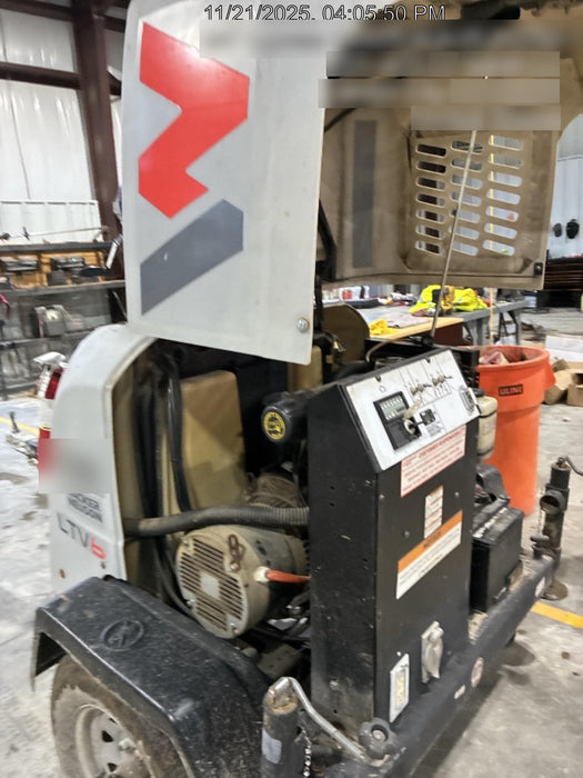 2019 Wacker Neuson LTV6L-MH Mobile Light Tower w/Fuel Level Sensor Installed