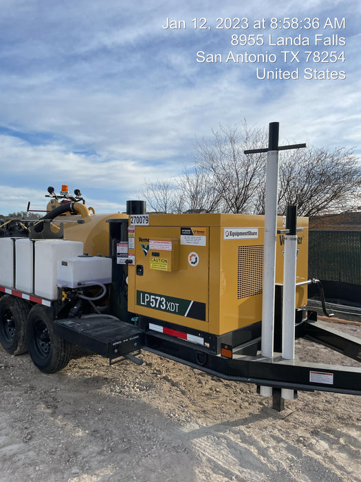 2023 Vac-Tron LP573XDT T4 Koehler Diesel Engine, 500 Gallon Debris Tank, x2 100 Gallon Water Tanks