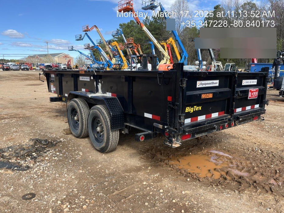 2022 BIG TEX TRAILER 14LP-16
