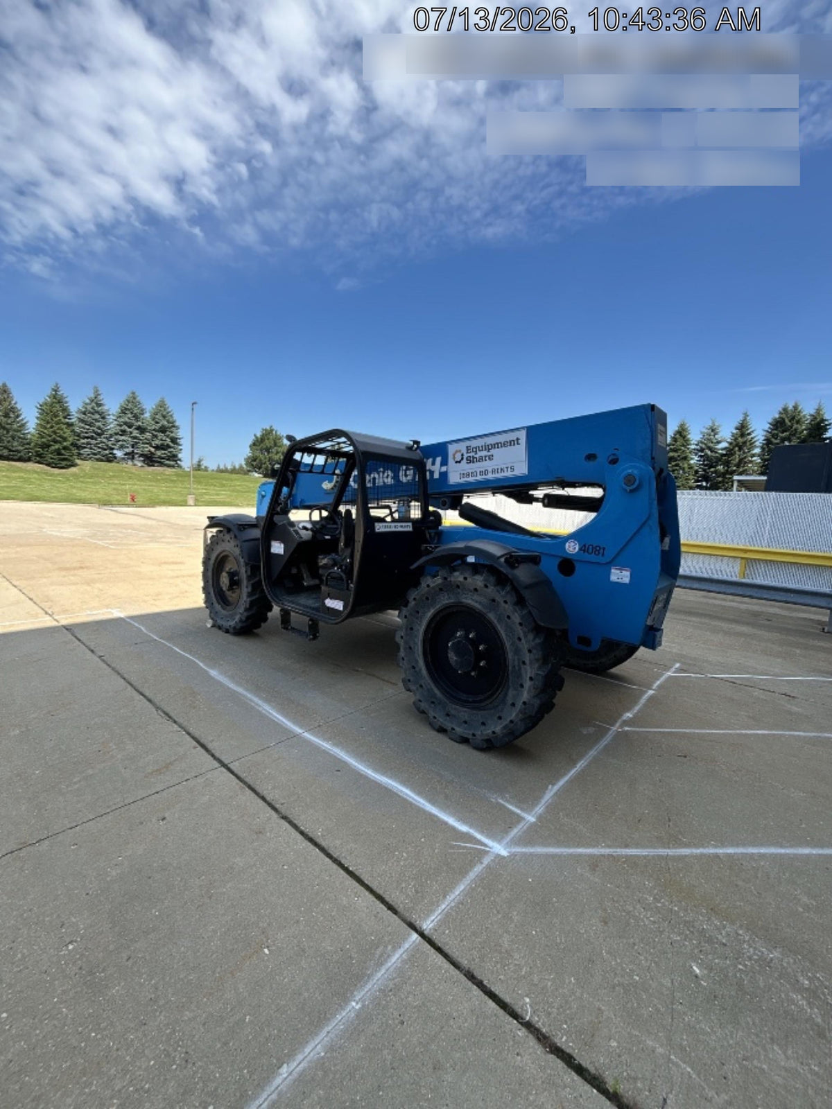 2016 Genie GTH-636 6,000 lb. Telehandler