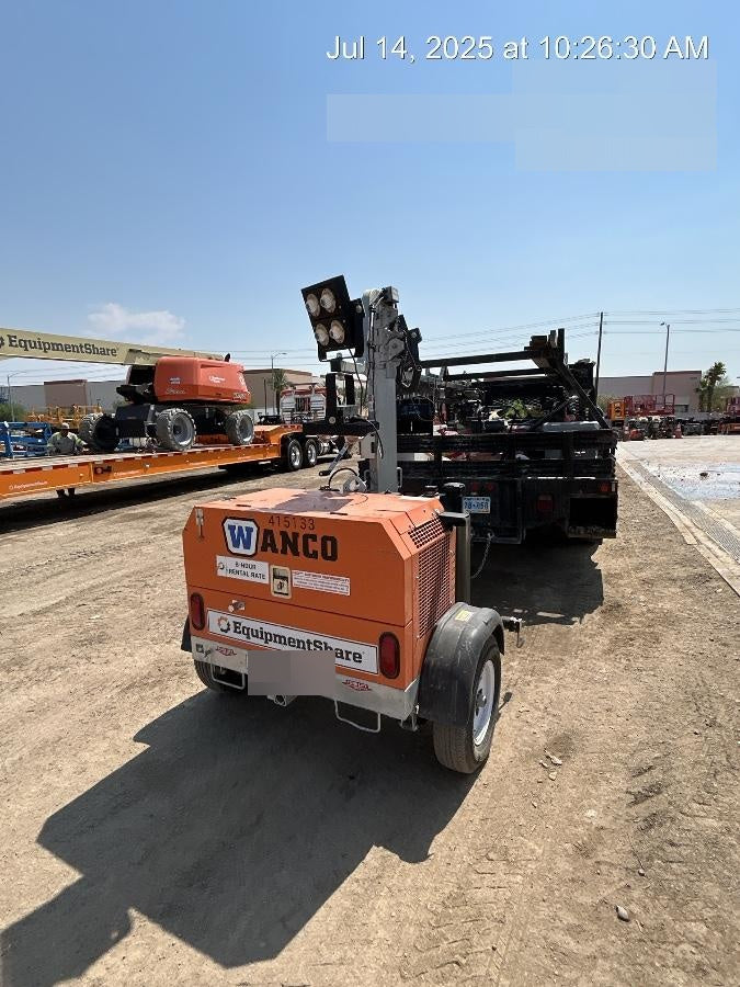2024 Wanco WLTT-4MM4K Diesel, Deep Sea Controller, Shore Power Plug, Auto Start, (4) 350W LED Floodlights, 4kW Generator, 60 Gal Fuel Tank, 2" Ball, T3