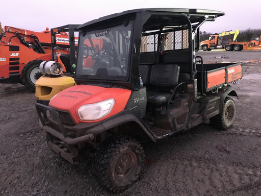 2019 Kubota RTV-X1140W-H 4wd Utility Cart, 4 Seat, Diesel, LED Strobe, Windshield Tempered Glass, Plastic Canopy, Wire Harness Kit, Backup Alarm