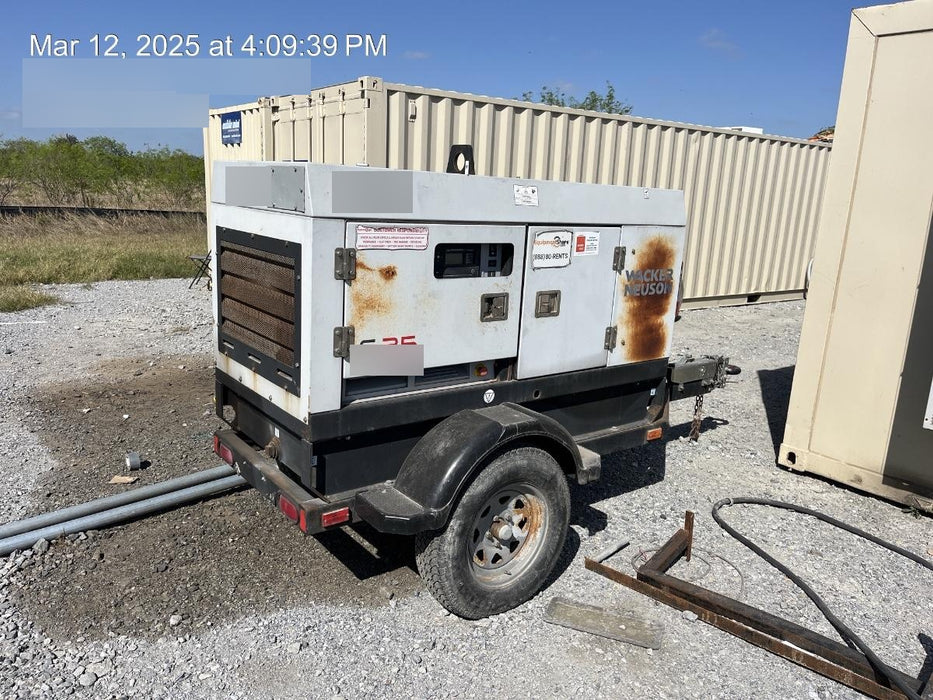 2018 WACKER NEUSON G25