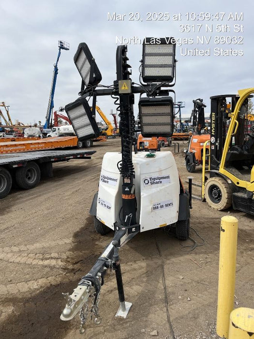 2023 Generac MLT2 Diesel, Flex Switch 120V Input, Powerzone Controller, 
(4) 320W LED Lights, 4kW Generator, 39.9 Gal Fuel Tank, 2" Ball, T3