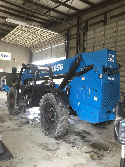 2017 Genie GTH-1056 Genie GTH1056, Solid Tires, 60" carriage, Open ROPS