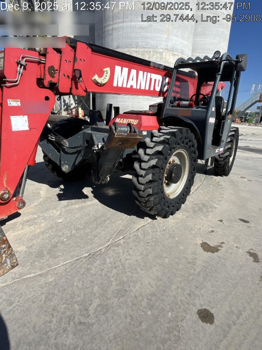 2019 Manitou MTA10055 MTA10055 - 74 HP T4, Canopy, Worklights/Strobe, Beacon, 66" Carriage, 60" Forks, Solid Tires, Lift Hook, Aux Hydraulics