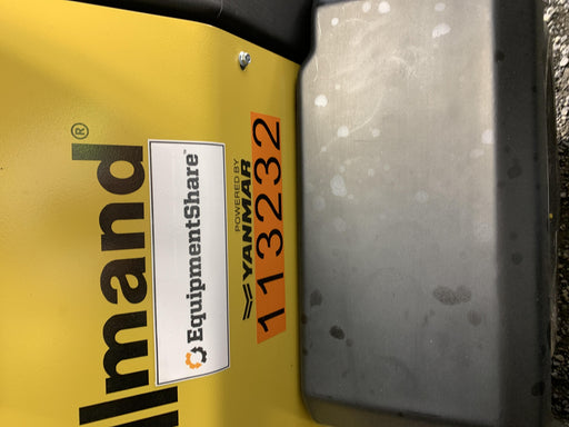 2020 Allmand NLV3GR (4) LED Light Fixture 350W, 23' Vertical Mast, 3kW Prime, Towable, Deep Sea L401, Leveling Jacks, Yanmar T4F 5.8hp