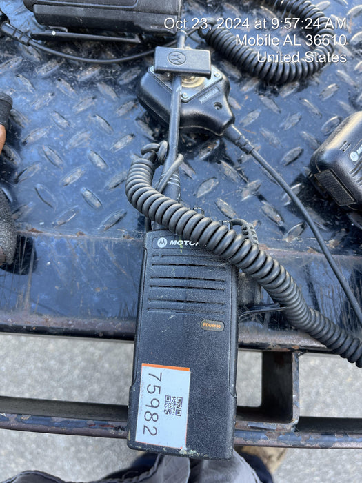 2020 MOTOROLA RDU4100