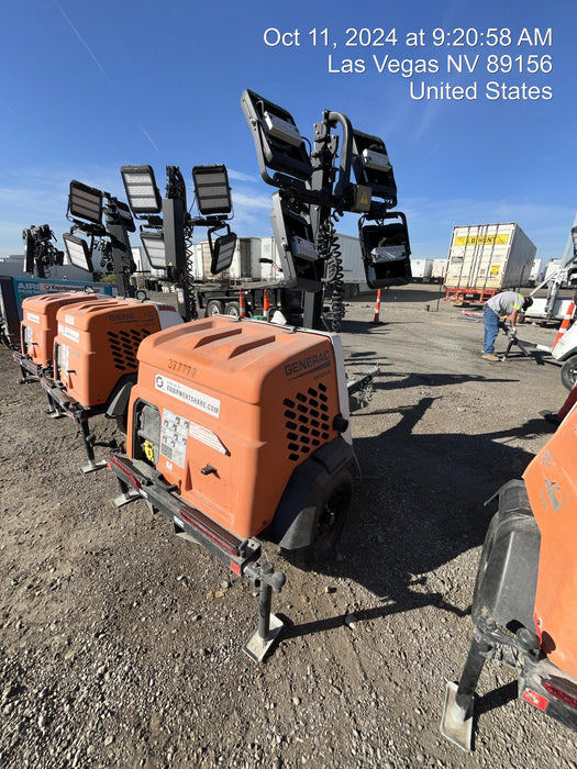 2023 Generac MLT2 Diesel, Flex Switch 120V Input, Powerzone Controller, 
(4) 320W LED Lights, 4kW Generator, 39.9 Gal Fuel Tank, 2" Ball, T3