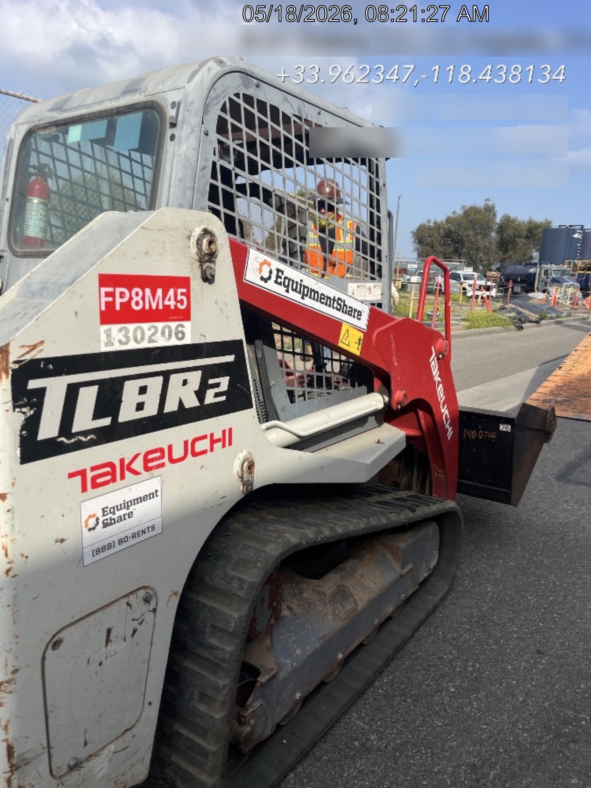 2020 TAKEUCHI TL8R2-R