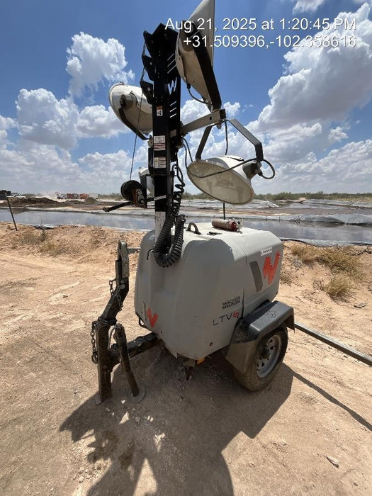 2018 Wacker Neuson LTV6L-MH Wacker Neuson LTV6L Mobile Light Tower w/Fuel Level Sensor Installed