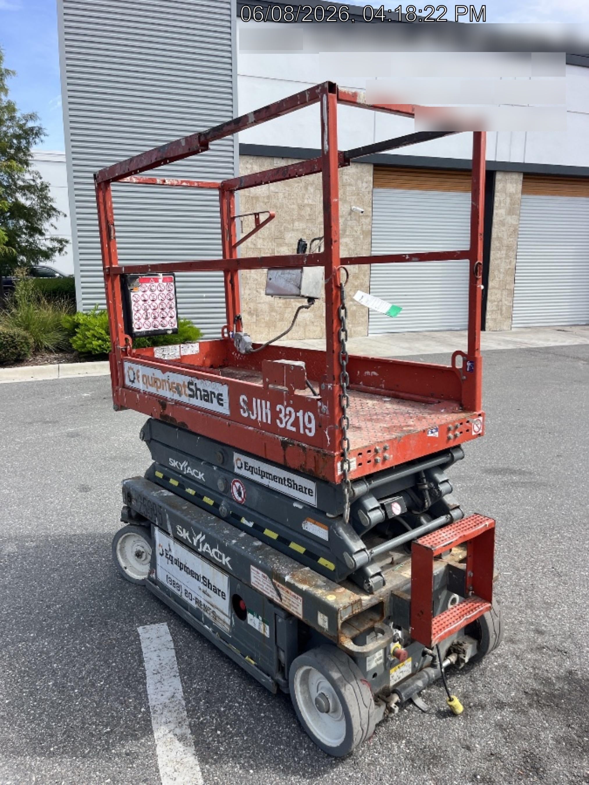 2019 Skyjack SJIII-3219 Skyjack SJIII3219 Standard w/Trojan Batteries