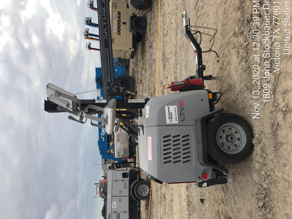 2019 Wacker Neuson LTV6K-LED LTV6K Light Tower, LED 300W, Telematics EQ SH Kubota