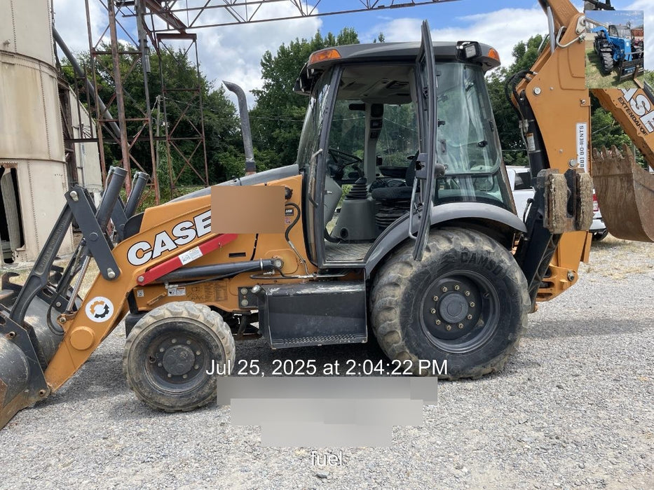 2020 Case 580N EP - Extendable Backhoe Cab/Heat/Air, 4WD, Extendable Stick, Pilot Controls, 2 Way Hydraulics, Ride Control, TAG Manual QC