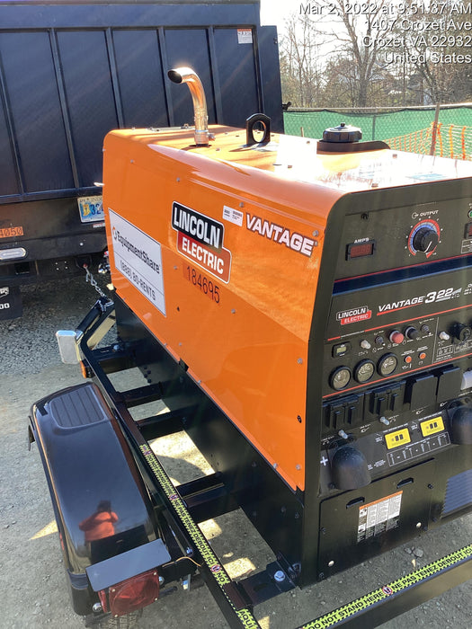 2021 Lincoln Electric Vantage 322 VANTAGE 322 READY-PAK 3