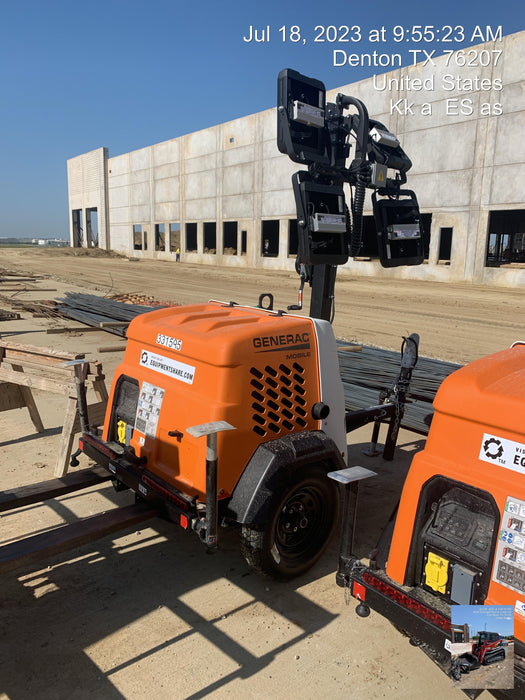 2023 Generac MLT2 Diesel, Flex Switch 120V Input, Powerzone Controller, (4) 320W LED Lights, 4kW Generator, 39.9 Gal Fuel Tank, 2" Ball, T3