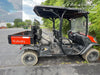 2021 Kubota RTV-X1140W-H Plastic Canopy, Windshield Acrylic Clear, LED Strobe Light, Wire Harness Kit, Back up Alarm