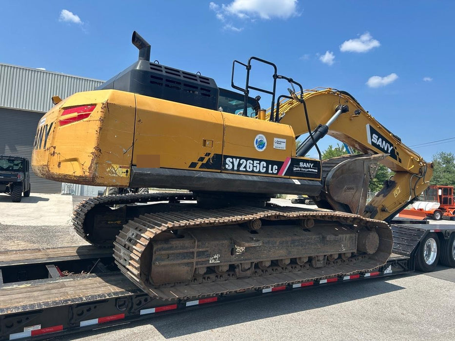 2020 Sany SY265C LC Cab, Hydraulic QC, Buckets: 36, 48" , Hydraulic Hammer 5,000lb impact class