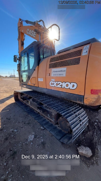 2020 CASE CX210D