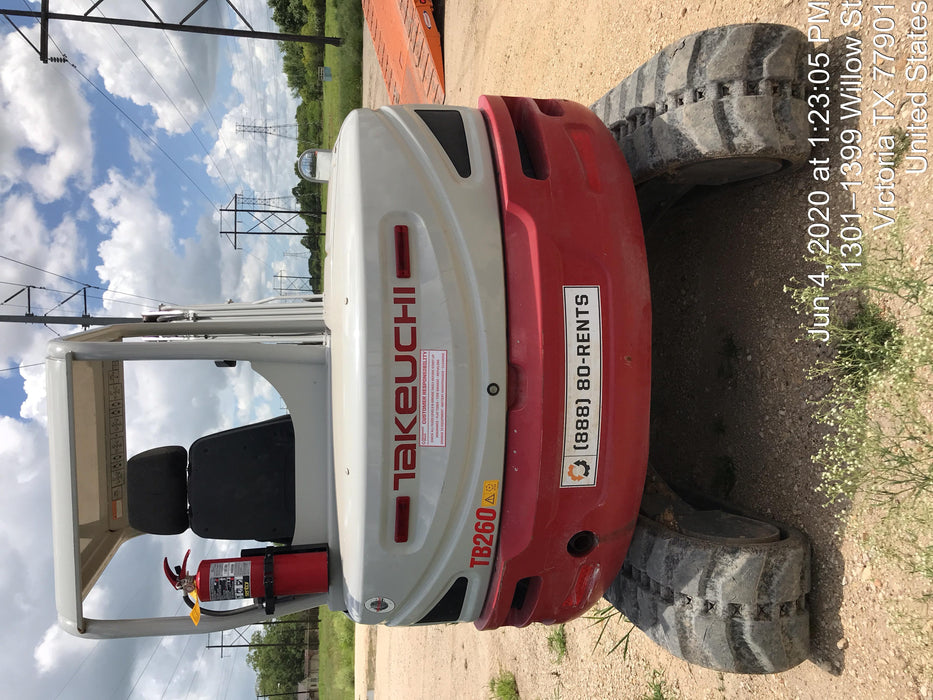 2019 TAKEUCHI TB260