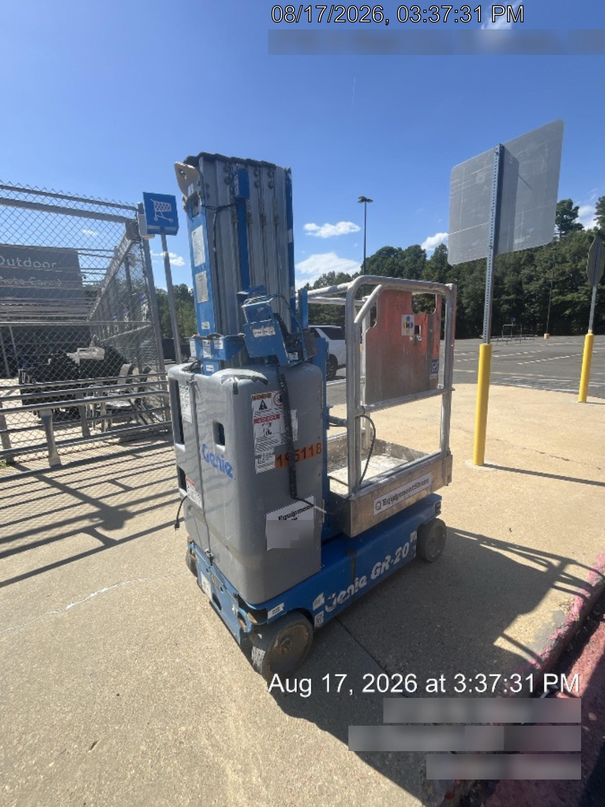 2021 GENIE GR-20