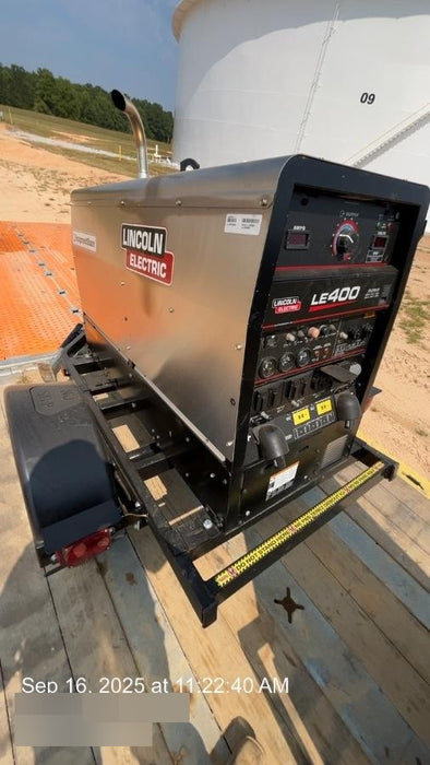 2024 Lincoln Electric LE400 Kubota V1505, Trlr, Cable Rack, Light Kit, ES Decals, T3