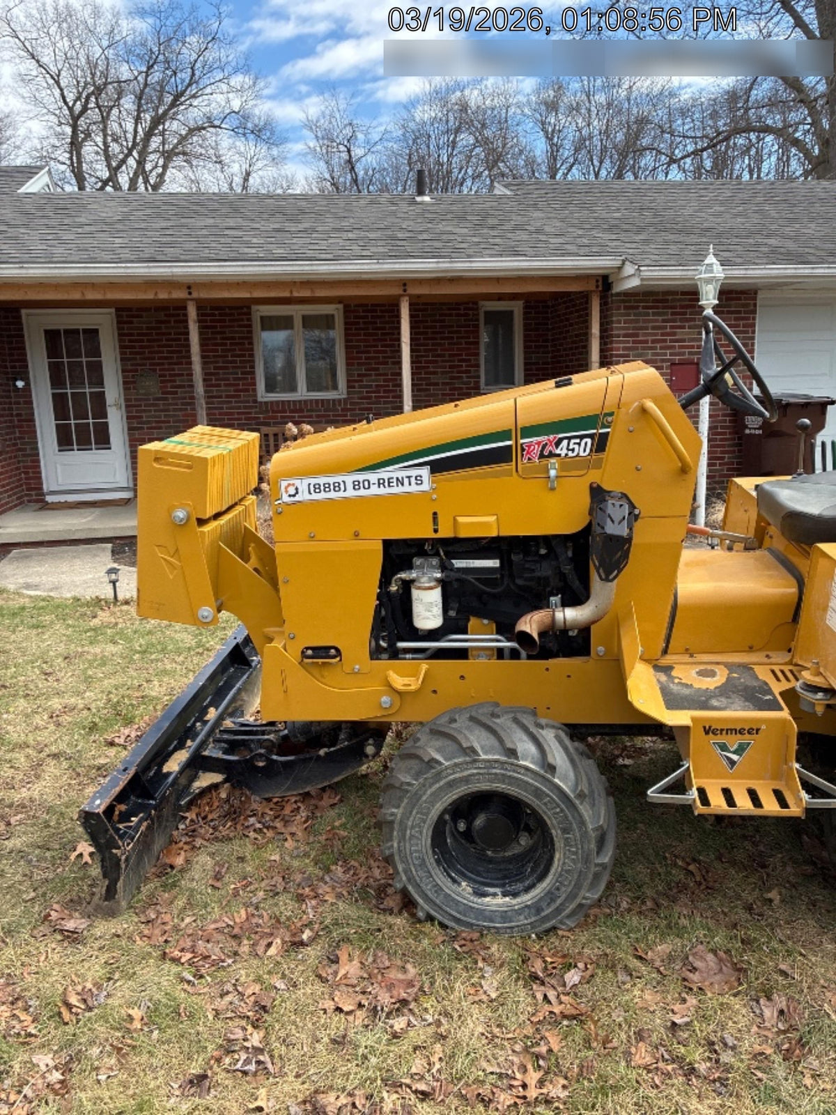 2023 VERMEER RTX450