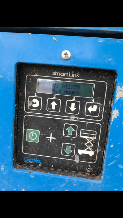 2019 Genie GS-1930 Fixed Rails with Chain Entry