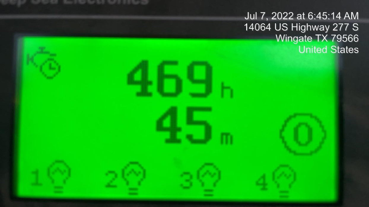 2022 Allmand NLV3GR (4) LED Light Fixture 350W, 23' Vertical Mast, 3kW Prime, Towable, Deep Sea L401, Leveling Jacks, Yanmar T4F 5.8hp