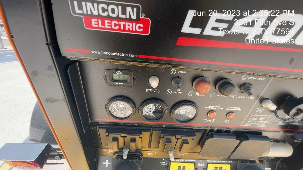 2022 Lincoln Electric LE400 Kubota V1505, Trlr, Cable Rack, Light Kit, ES Decals, T3