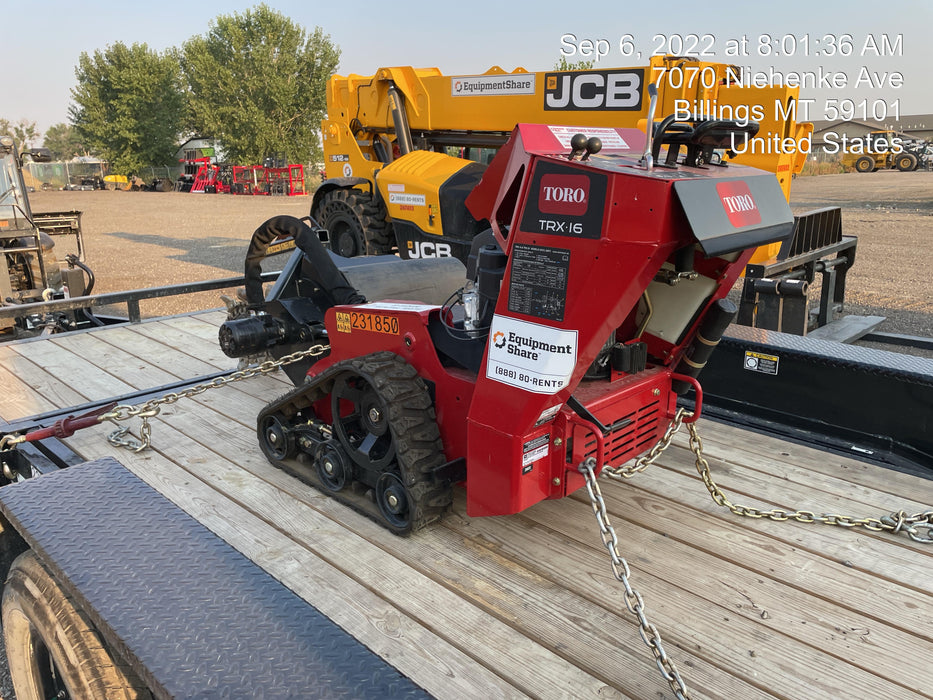 2022 TORO TRX-16