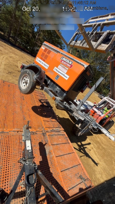 2021 Lincoln Electric Vantage 322 Vantage 322 Ready Pak 3 w/ Decals, ORANGE (includes trailer, cable rack, fender light kit) NO Telematics