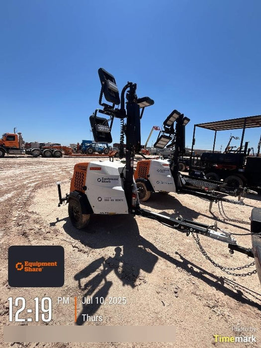 2023 Generac MLT2 Diesel, Flex Switch 120V Input, Powerzone Controller, (4) 320W LED Lights, 4kW Generator, 39.9 Gal Fuel Tank, 2" Ball, T3