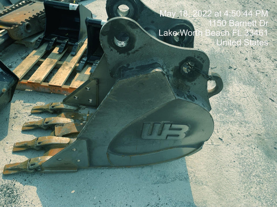 2014 WERK-BRAU 24" Bucket, 25k-35k Excavator - Werk-Brau