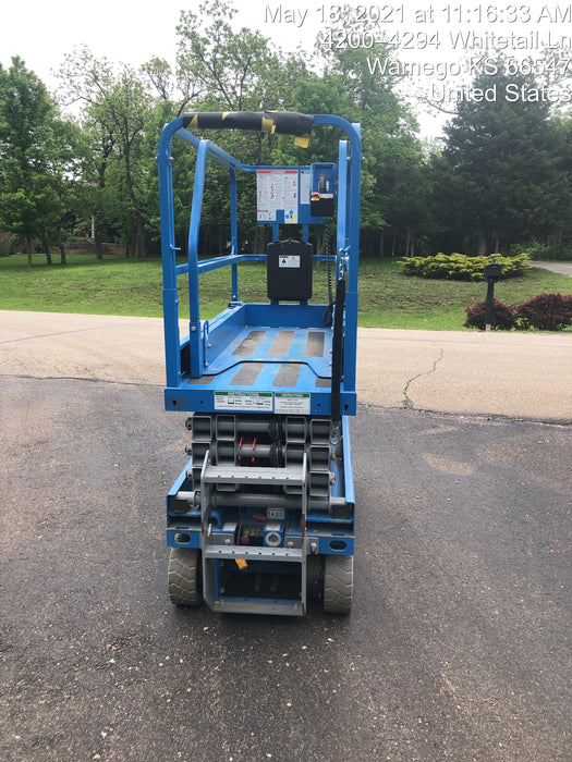 2019 Genie GS-1930 Fixed rails with chain Entry