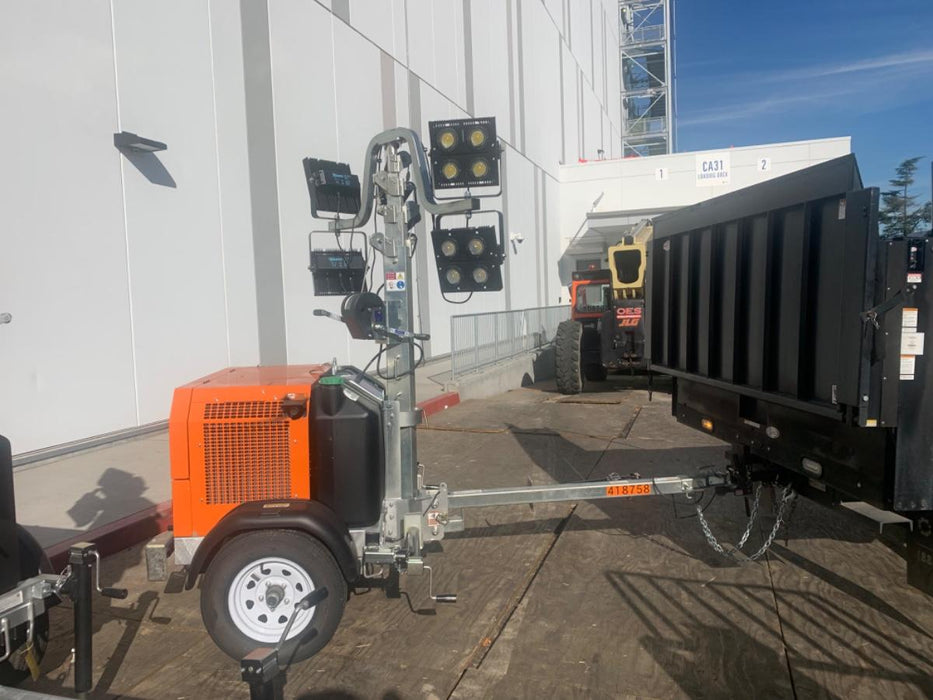 2024 Wanco WLTT-4MM4K Diesel, Deep Sea Controller, Shore Power Plug, Auto Start, (4) 350W LED Floodlights, 4kW Generator, 60 Gal Fuel Tank, 2" Ball, T3