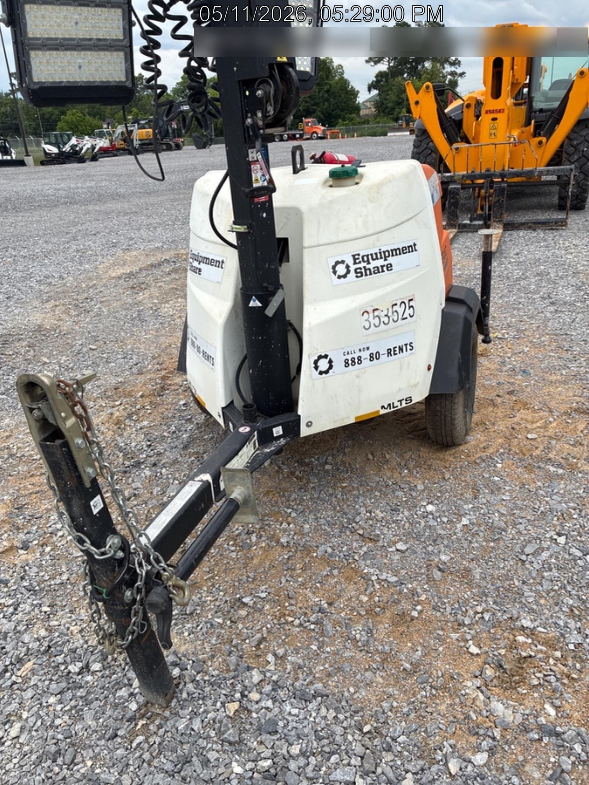 2023 Generac MLT2 Diesel, Flex Switch 120V Input, Powerzone Controller, (4) 320W LED Lights, 4kW Generator, 39.9 Gal Fuel Tank, 2" Ball, T3